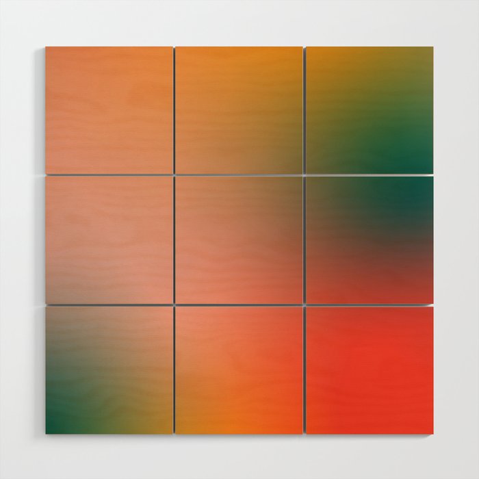 16 Burning Romance Ombre Gradient by Valourine 240816 Wood Wall Art Gallery Image 1