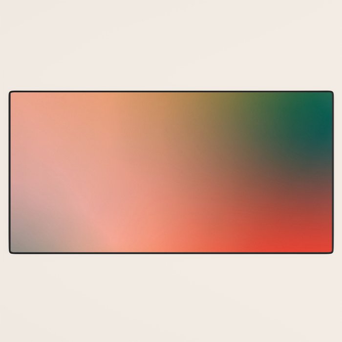 16 Burning Romance Ombre Gradient by Valourine 240816 Desk Mat Gallery Image 3