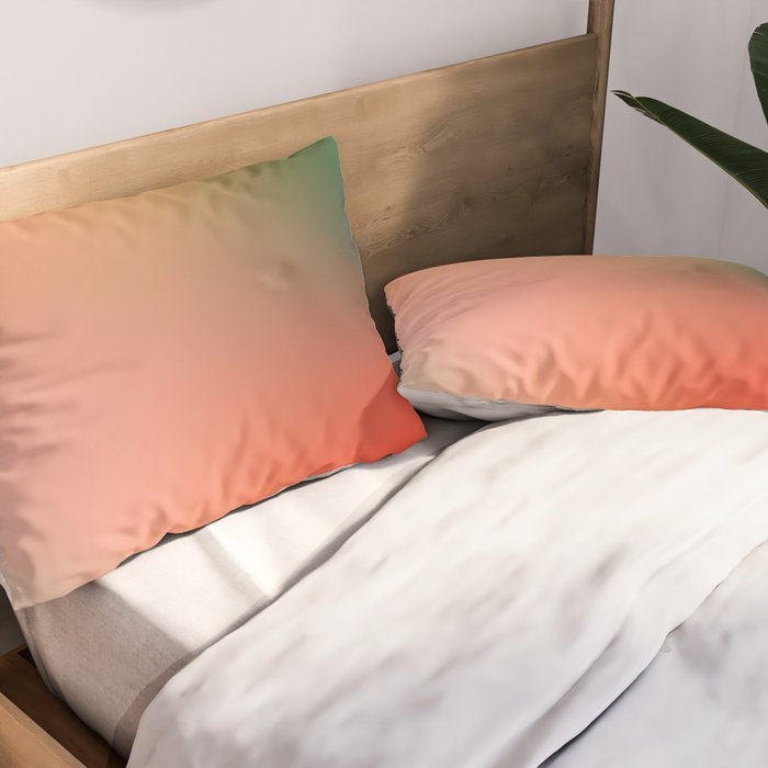 16 Burning Romance Ombre Gradient by Valourine 240816 Pillow Sham Gallery Image 2