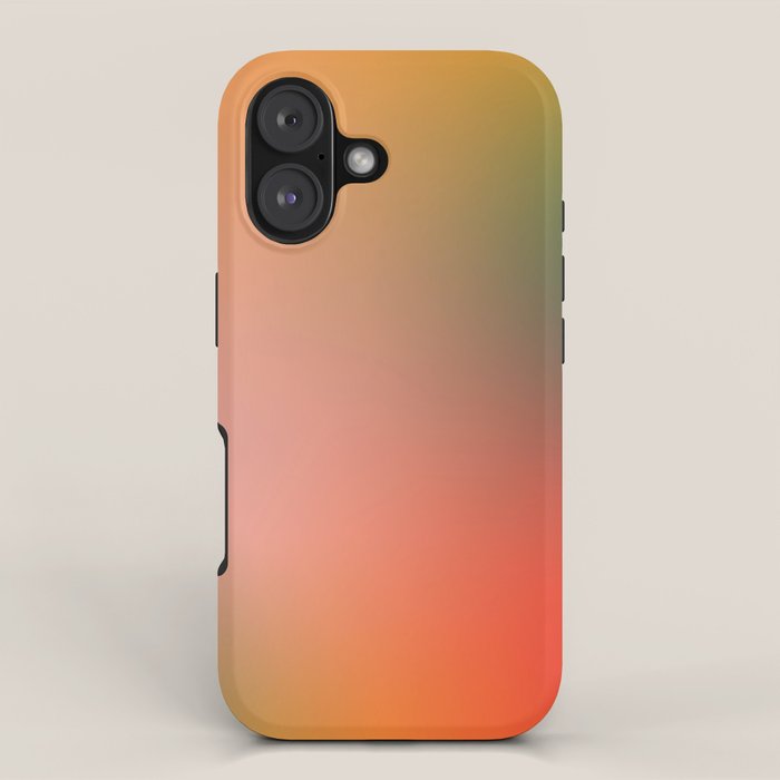 16 Burning Romance Ombre Gradient by Valourine 240816 iPhone Case Gallery Image 1