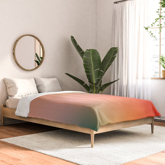 16 Burning Romance Ombre Gradient by Valourine 240816 Comforter Gallery Image 2