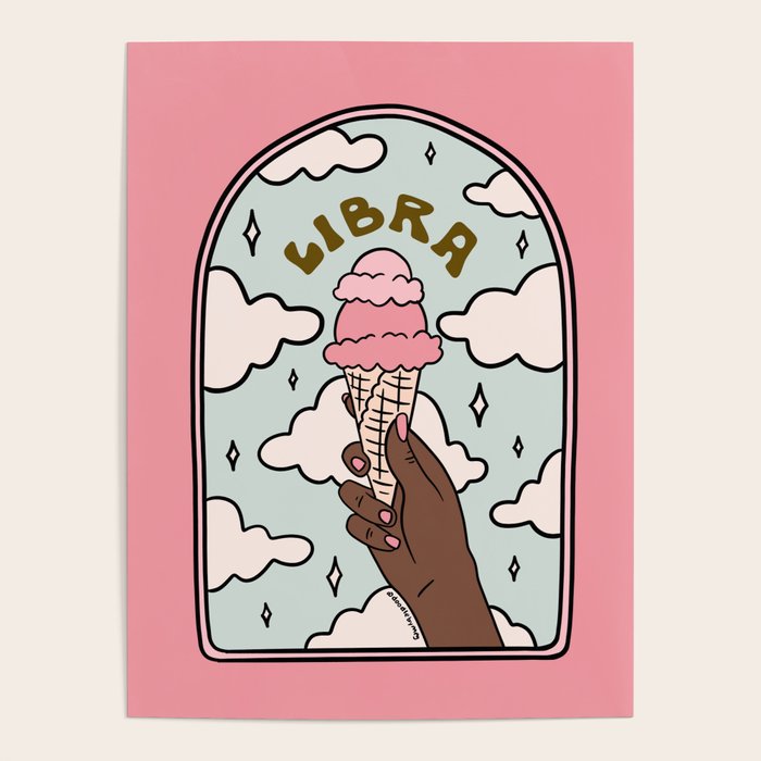 Libra Ice cream Poster Gallery Image 1