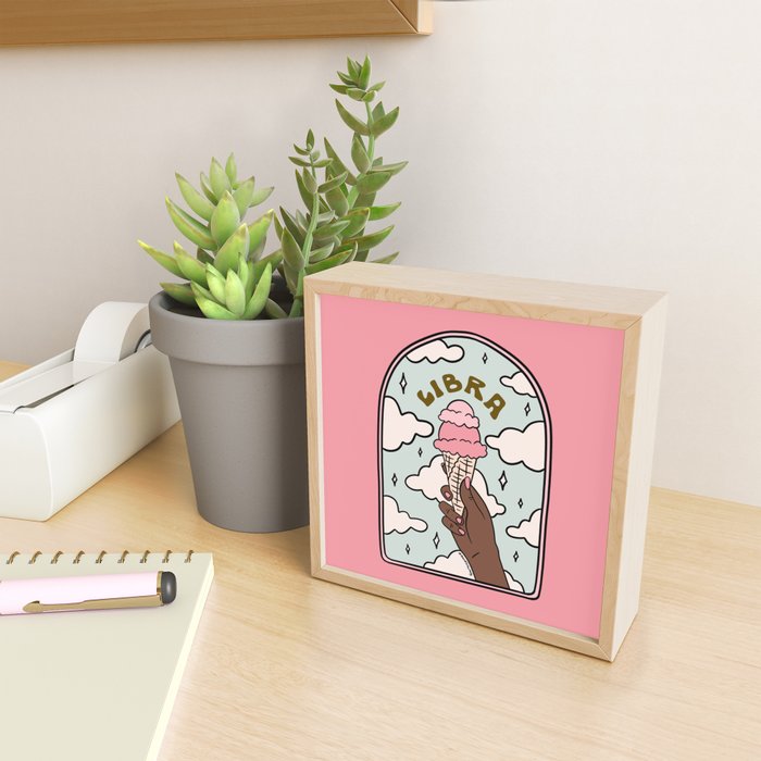 Libra Ice cream Mini Art Print Gallery Image 2