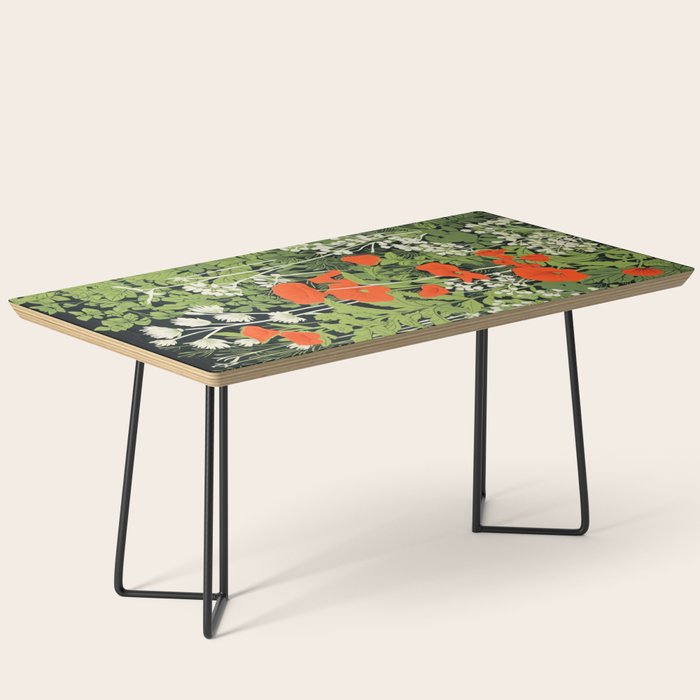 Poppy Pillar Garden Coffee Table Gallery Image 1