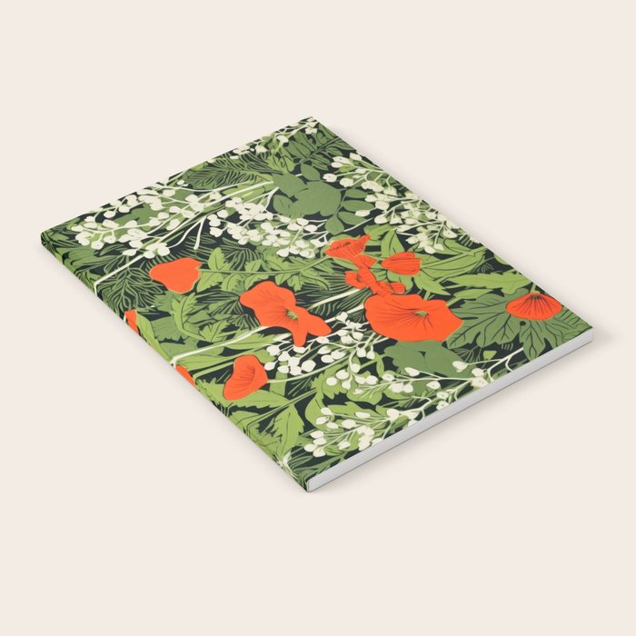 Poppy Pillar Garden Notebook Gallery Image 1