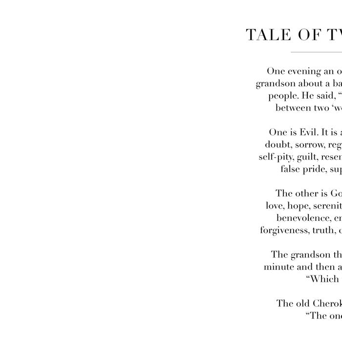 The Tale of Two Wolves Coffee Mug Gallery Image 2