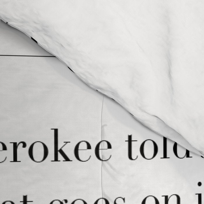 The Tale of Two Wolves Comforter Gallery Image 4