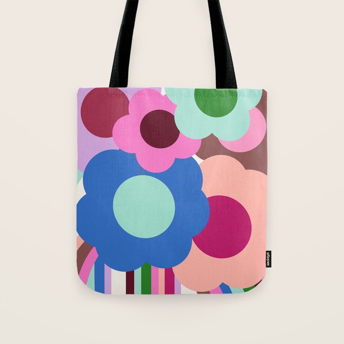 Color Bloom - patchouli Tote Bag Gallery Image 1