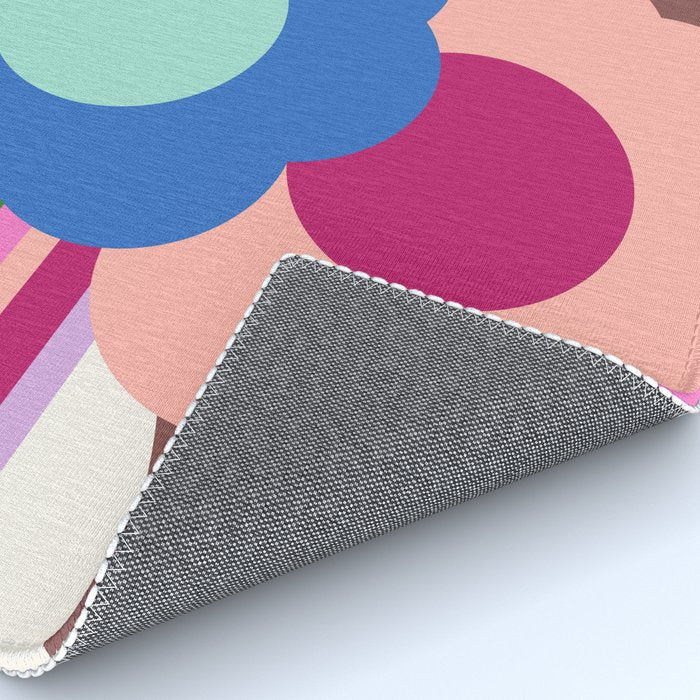 Color Bloom - patchouli Rug Gallery Image 4