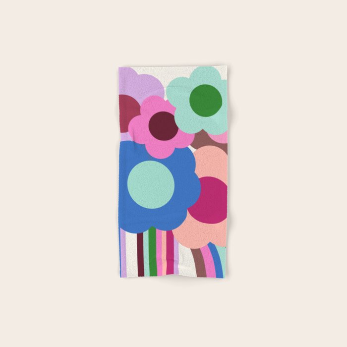 Color Bloom - patchouli Bath Towel Gallery Image 1