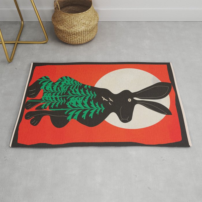 Black Rabbit 3 Rug Gallery Image 1