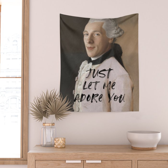 Just Let Me Adore You Wall Tapestry Gallery Image 2