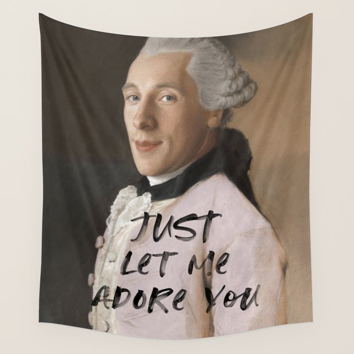 Just Let Me Adore You Wall Tapestry Gallery Image 4
