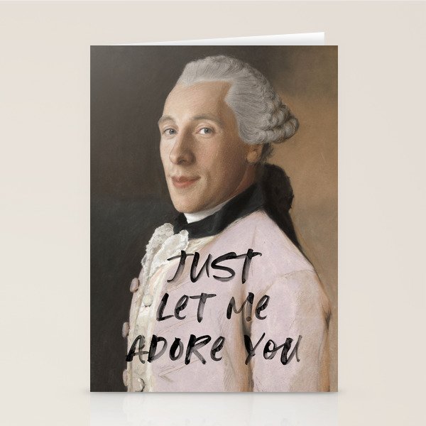 Just Let Me Adore You Stationery Card Gallery Image 2