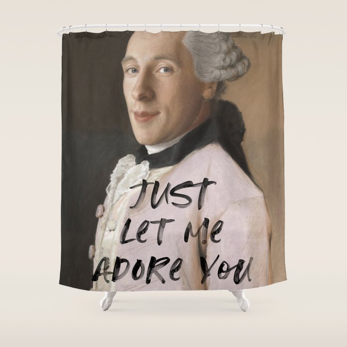 Just Let Me Adore You Shower Curtain Gallery Image 1