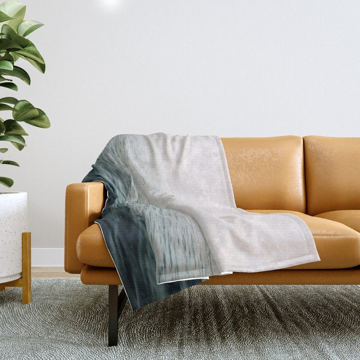 Lost In The Fog Throw Blanket Gallery Image 1