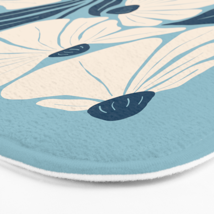 Stockholm: Flower Market Summer Color Series 04 Bath Mat Gallery Image 3