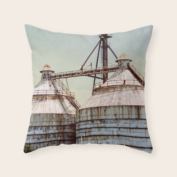 Magnolia Market Silos Waco Texas Throw Pillow Gallery Image 6