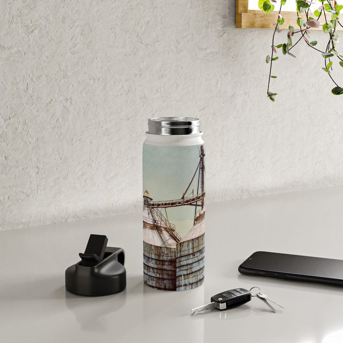 Magnolia Market Silos Waco Texas Water Bottle Gallery Image 4