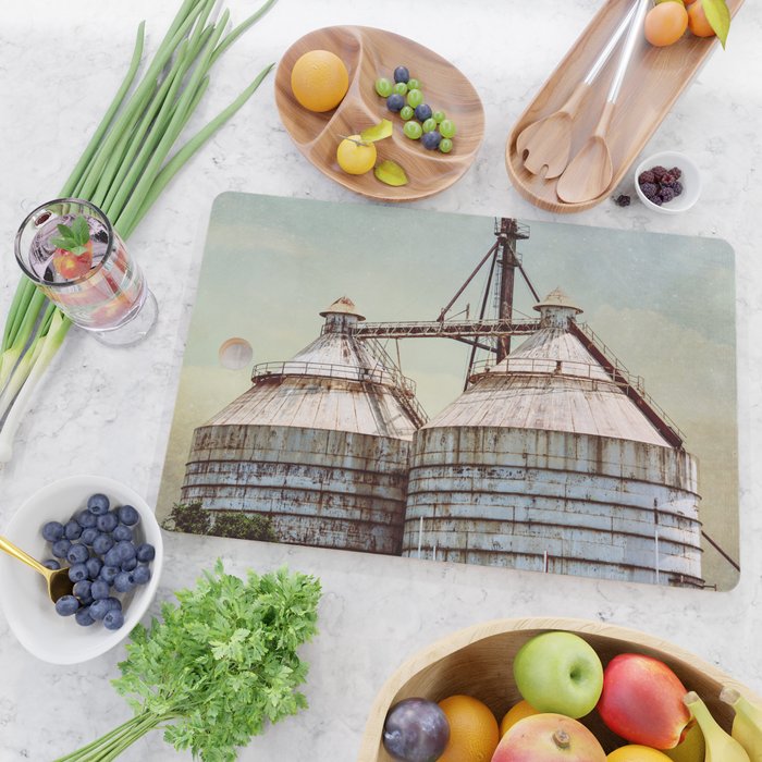 Magnolia Market Silos Waco Texas Cutting Board Gallery Image 2