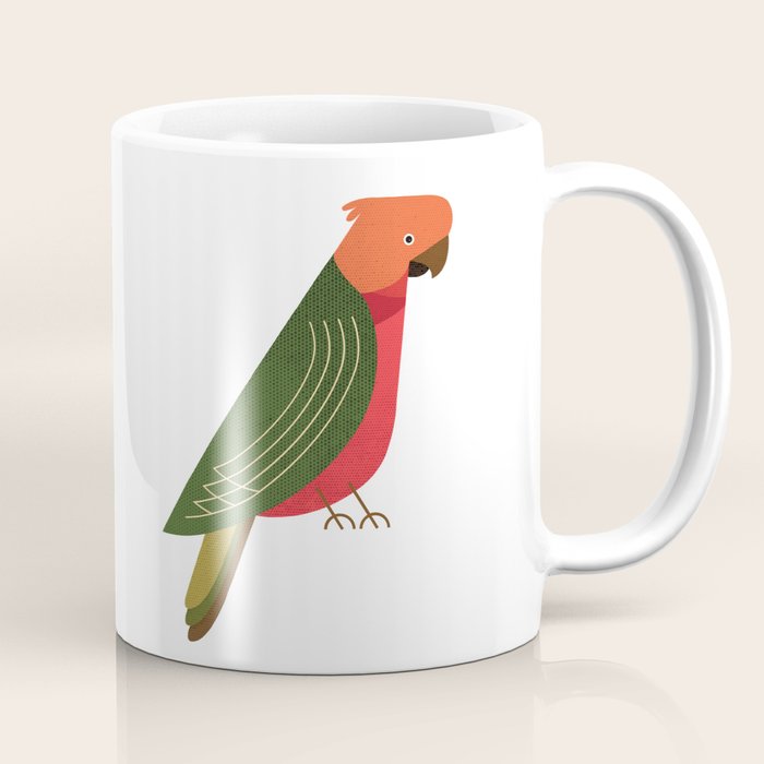 Whimsy Australian King Parrot Coffee Mug Gallery Image 1