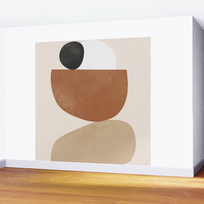 Minimal Abstract Art 41 Wall Mural Gallery Image 2