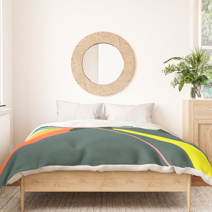 Abstract Floral 03D Duvet Cover Gallery Image 3