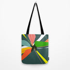 Abstract Floral 03D Tote Bag Gallery Image 2