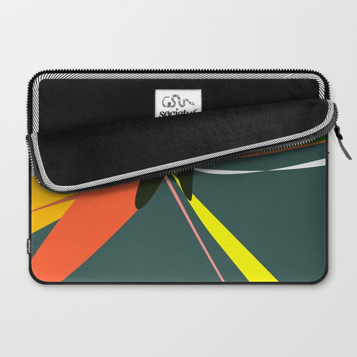 Abstract Floral 03D Laptop Sleeve Gallery Image 2