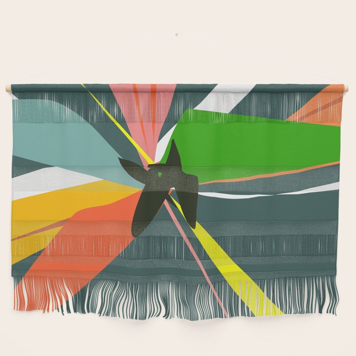 Abstract Floral 03D Wall Hanging Gallery Image 1