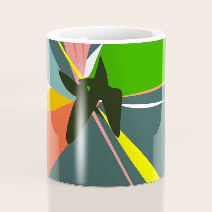 Abstract Floral 03D Coffee Mug Gallery Image 4