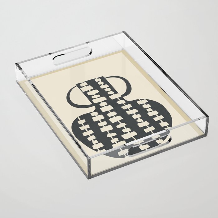 Tribal Pot 6 Acrylic Tray Gallery Image 1