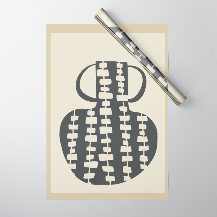 Tribal Pot 6 Wrapping Paper Gallery Image 1