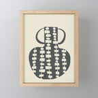Tribal Pot 6 Mini Art Print Gallery Image 1