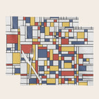 Mondrian De Stijl Pattern Placemat Gallery Image 1