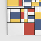 Mondrian De Stijl Pattern Poster Gallery Image 3