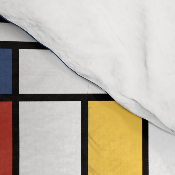 Mondrian De Stijl Pattern Comforter Gallery Image 4