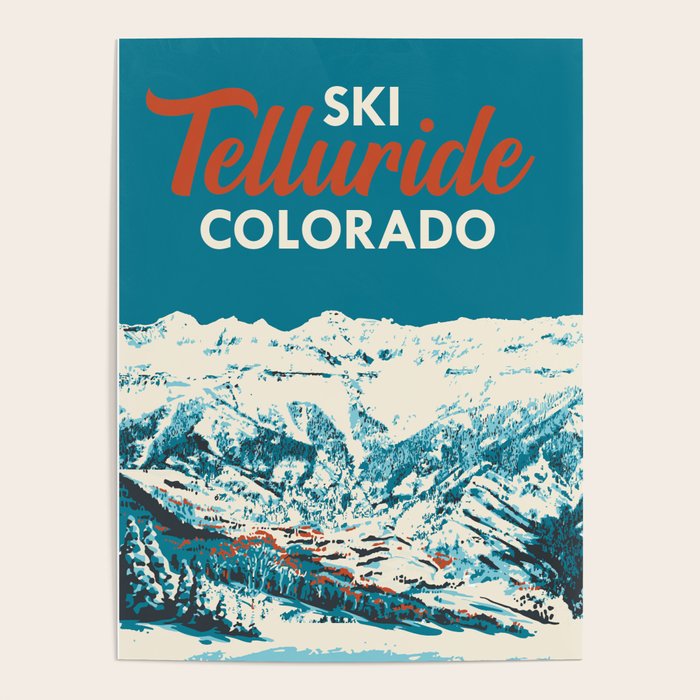 Vintage Ski Telluride Poster Poster Gallery Image 4