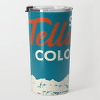 Vintage Ski Telluride Poster Travel Mug Gallery Image 3