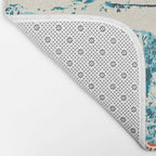 Vintage Ski Telluride Poster Bath Mat Gallery Image 2