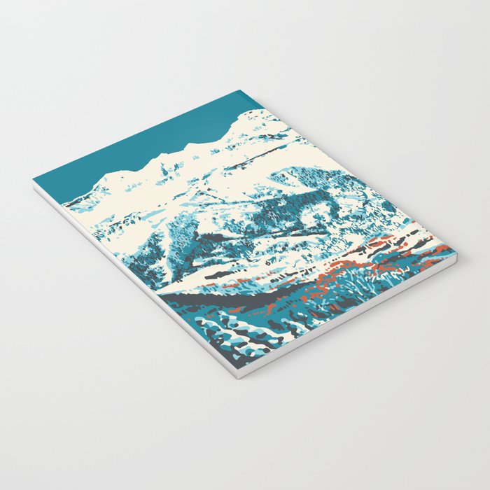 Vintage Ski Telluride Poster Notebook Gallery Image 3
