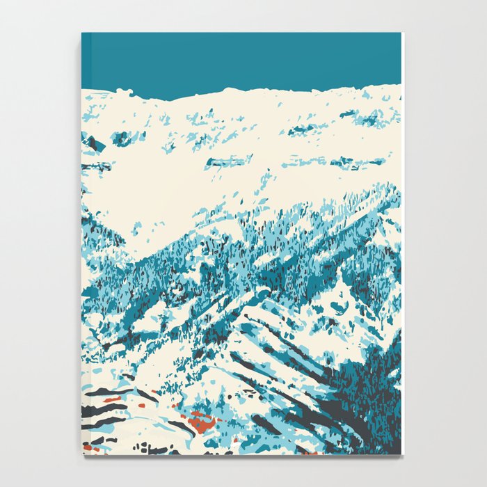 Vintage Ski Telluride Poster Notebook Gallery Image 4