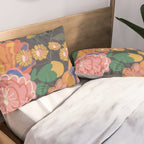 Midnight blossom Pillow Sham Gallery Image 2