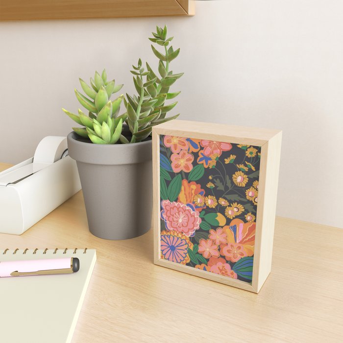 Midnight blossom Mini Art Print Gallery Image 2