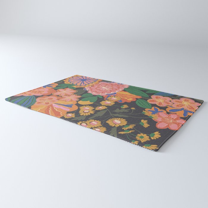 Midnight blossom Rug Gallery Image 3