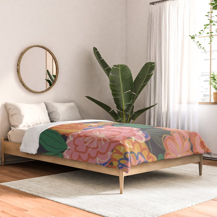 Midnight blossom Comforter Gallery Image 2