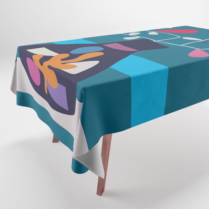 Vase of Vibrance 1 Tablecloth Gallery Image 1