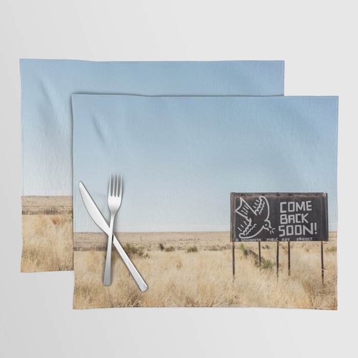 Leaving Marfa Placemat Gallery Image 1