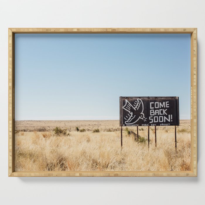 Leaving Marfa Serving Tray Gallery Image 1