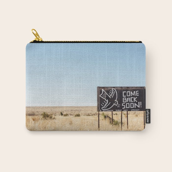 Leaving Marfa Carry All Pouch Gallery Image 1